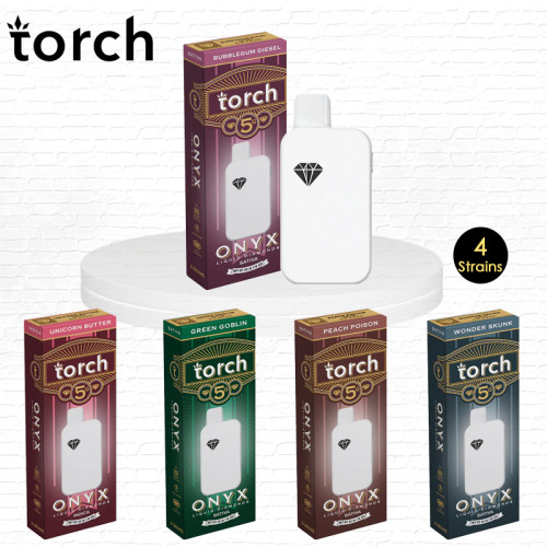 TORCH ONYX LIQUID DIAMONDS DISPOSABLE VAPE 5GM/5CT/PK